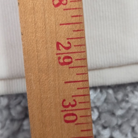 Athleta Retroterry Sweatshirt Womens 3X Cream Sleeveless V-Neck Shirt Active - Picture 9 of 11